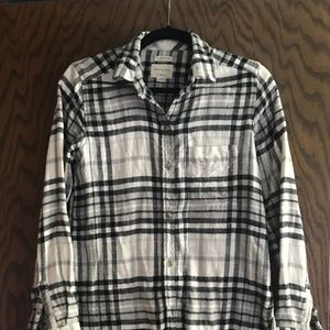 American Eagle Flannel Plaid Shirt sz small